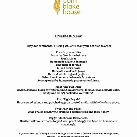 Tom Blake House Bed & Breakfast Kells (Meath)